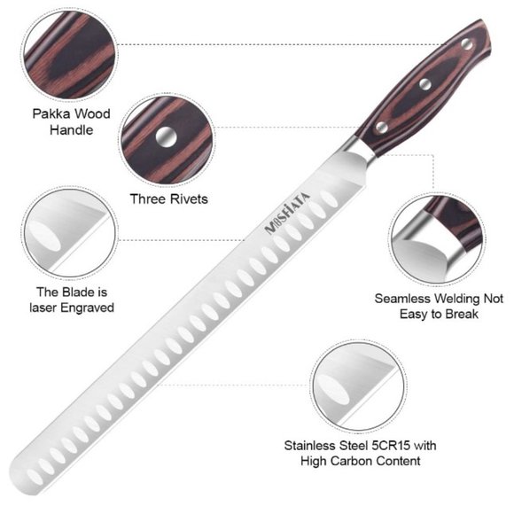 MOSFiATA "Combo" Special - 7 pcs KNIVE SET  (Brown) - Picture 11 of 16